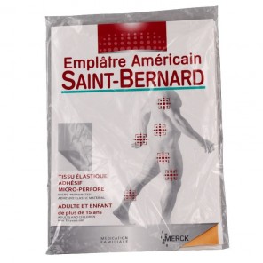 Saint Bernard emplâtre grand modèle 19 x 30cm