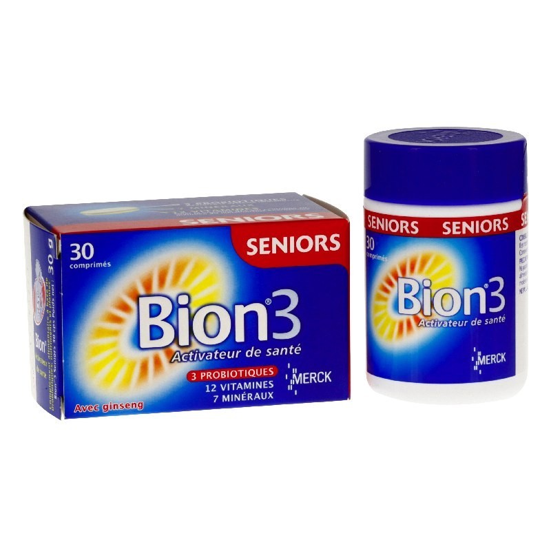 Bion 3 seniors activateur de santé 60 comprimés