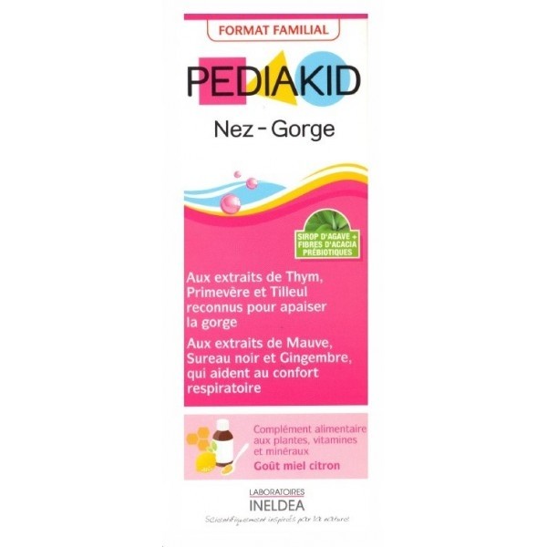 PEDIAKID® Spray Nez-Gorge - Dégage le nez et adoucit la gorge