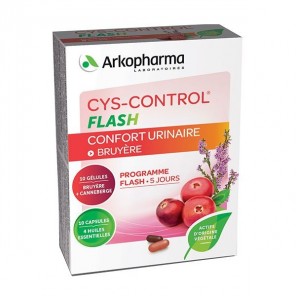 Arkopharma Cys-control Flash 20 Gélules