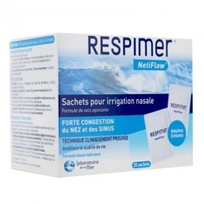 Respimer netiflow irrigation nasale recharge