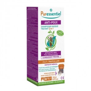 Puressentiel anti-poux shampoing traitant 150ml + peigne