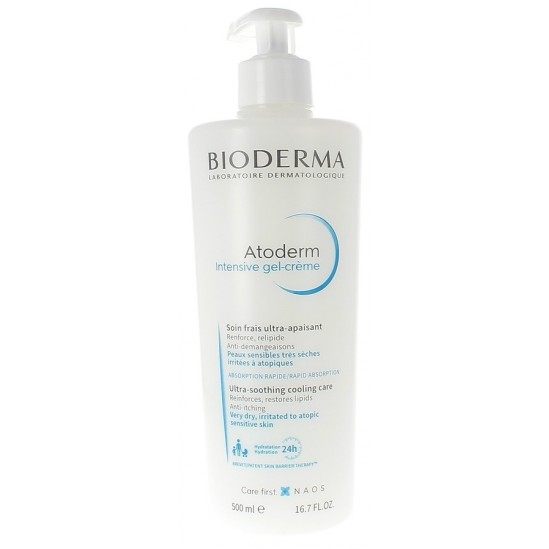 Bioderma atoderm intensive gel crème 500ml