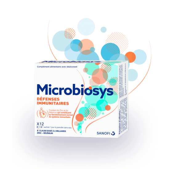 MICROBIOSYS défenses immunitaires 12 sachets