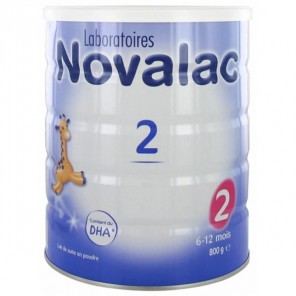 Novalac 2ème âge 6-12 mois 800g