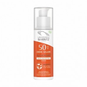 Biarritz crème solaire haute protection visage spf50 50ml