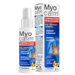 3C pharma myocalm spray contractions musculaire 100ml