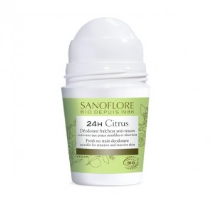Sanoflore déodorant citrus efficacité 24h 50ml
