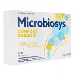 MICROBIOSYS Confort digestif 30 gélules
