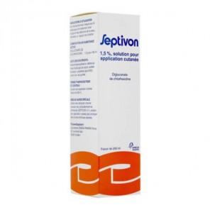 Septivon 1,5% solution pour application cutanée 250ml