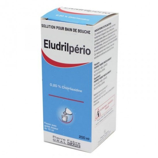 Eludrilperio 0,2% bain bouche 200ml