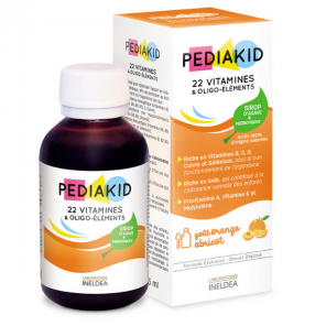Pediakid 22 vitamines & oligo-éléments 250 ml