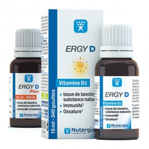 Nutergia ergy D vitamine D3 15ml