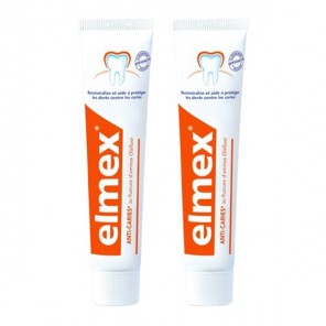Elmex dentifrice anti-caries lot de 2x125ml