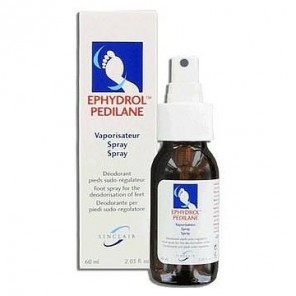 Ephydrol Pedilane spray déodorant régulateur pieds 60ml