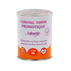 Saforelle Florgynal probiotique mini 14 tampons